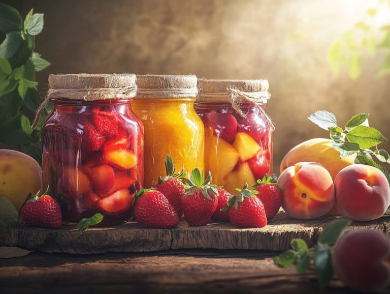 10 Delicious Canning Recipes for Summer Fruits