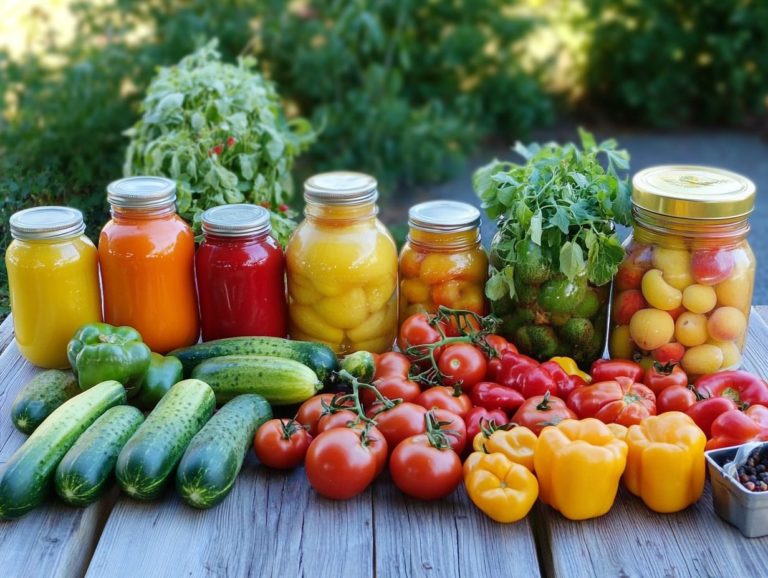 5 Best Foods for Canning Beginners