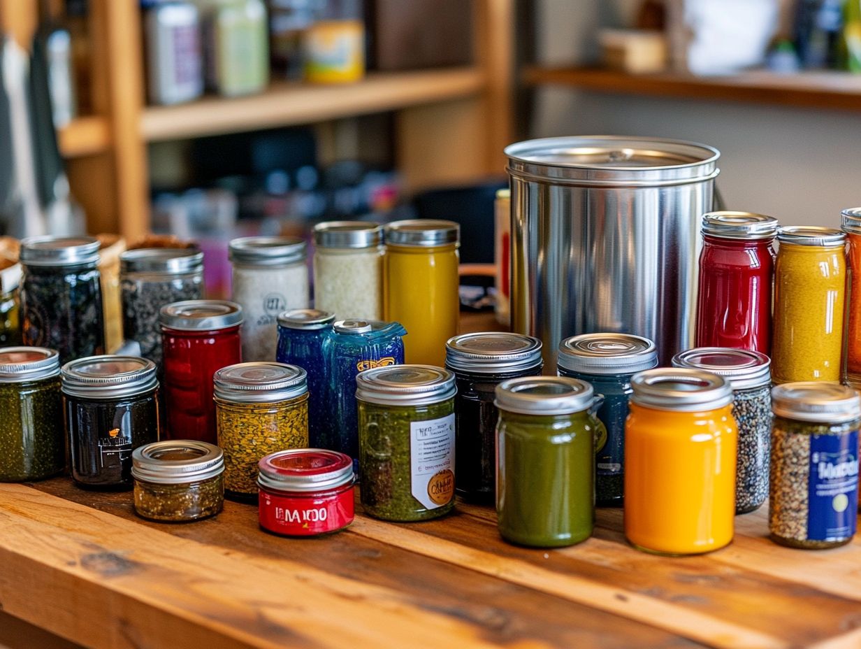 How Can One Ensure the Quality and Safety of Canning Supplies?