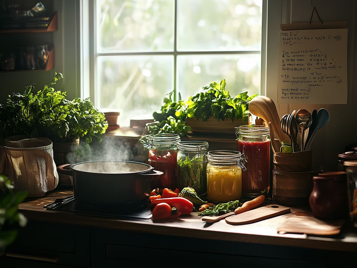 Canning safety precautions