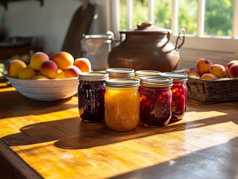 5 Classic Recipes for Canning Fruits