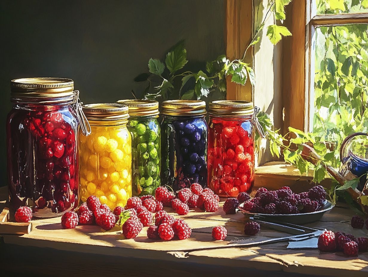 Tips for Identifying Ripe Berries for Canning!