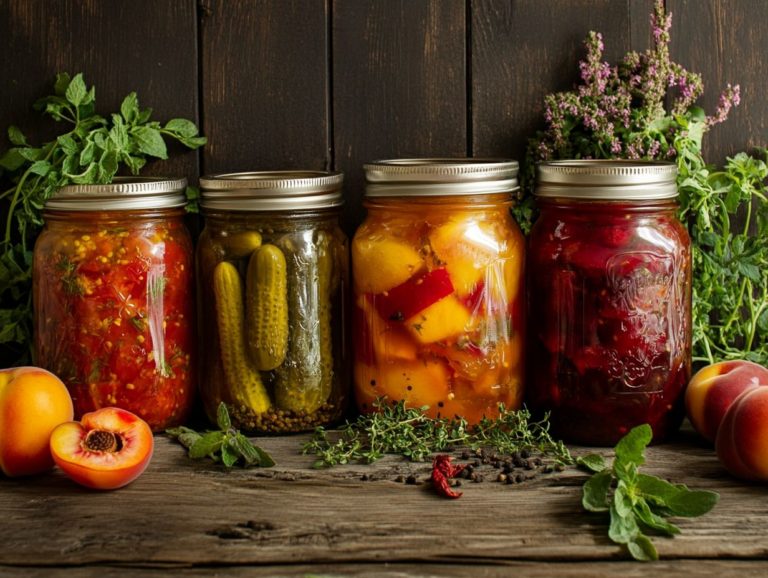 5 Flavorful Canning Recipes for Summer