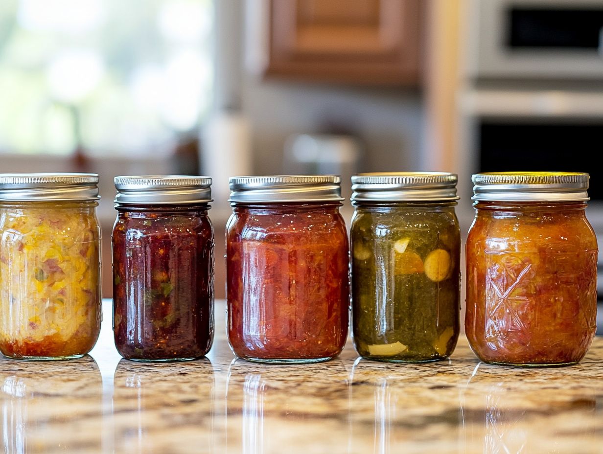 Image illustrating frequently asked questions about canning