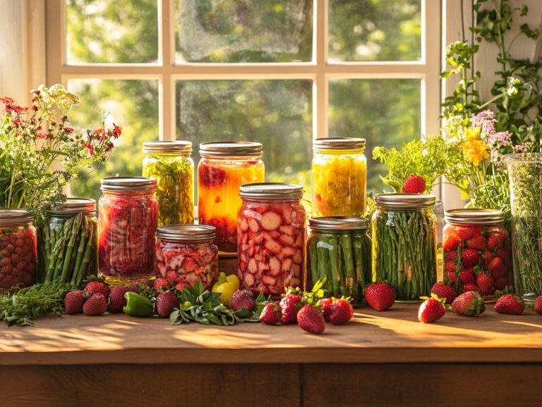 5 Must-Try Canning Recipes for Spring