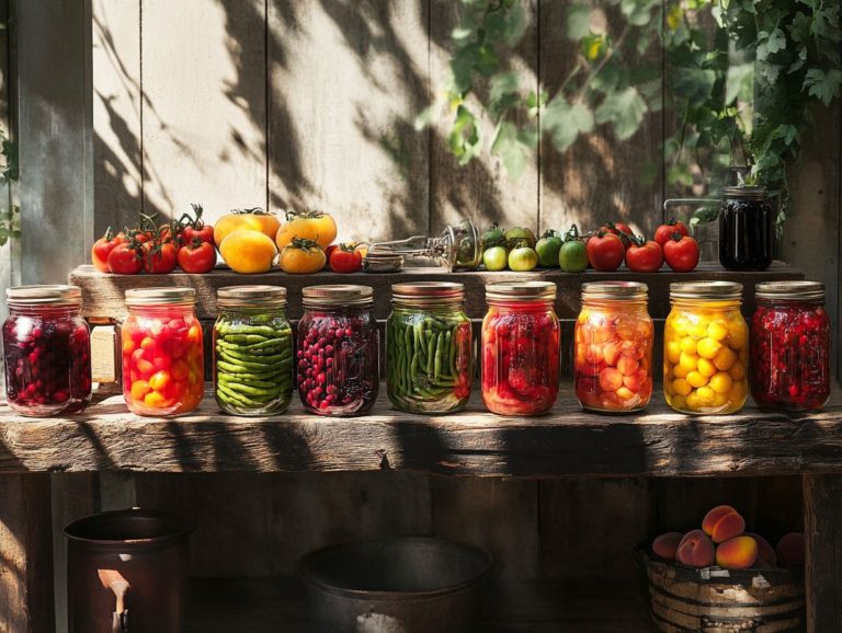 7 Seasonal Foods Perfect for Canning