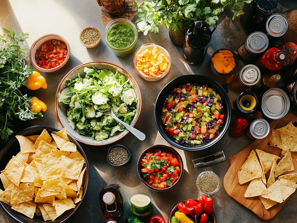 Flavorful sauce made from canned ingredients