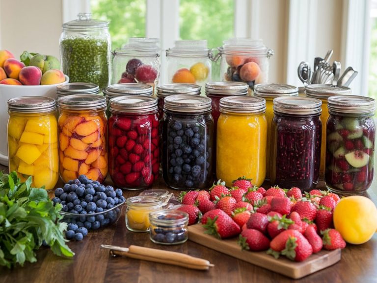 9 Fun Recipes for Canning Mixed Fruits