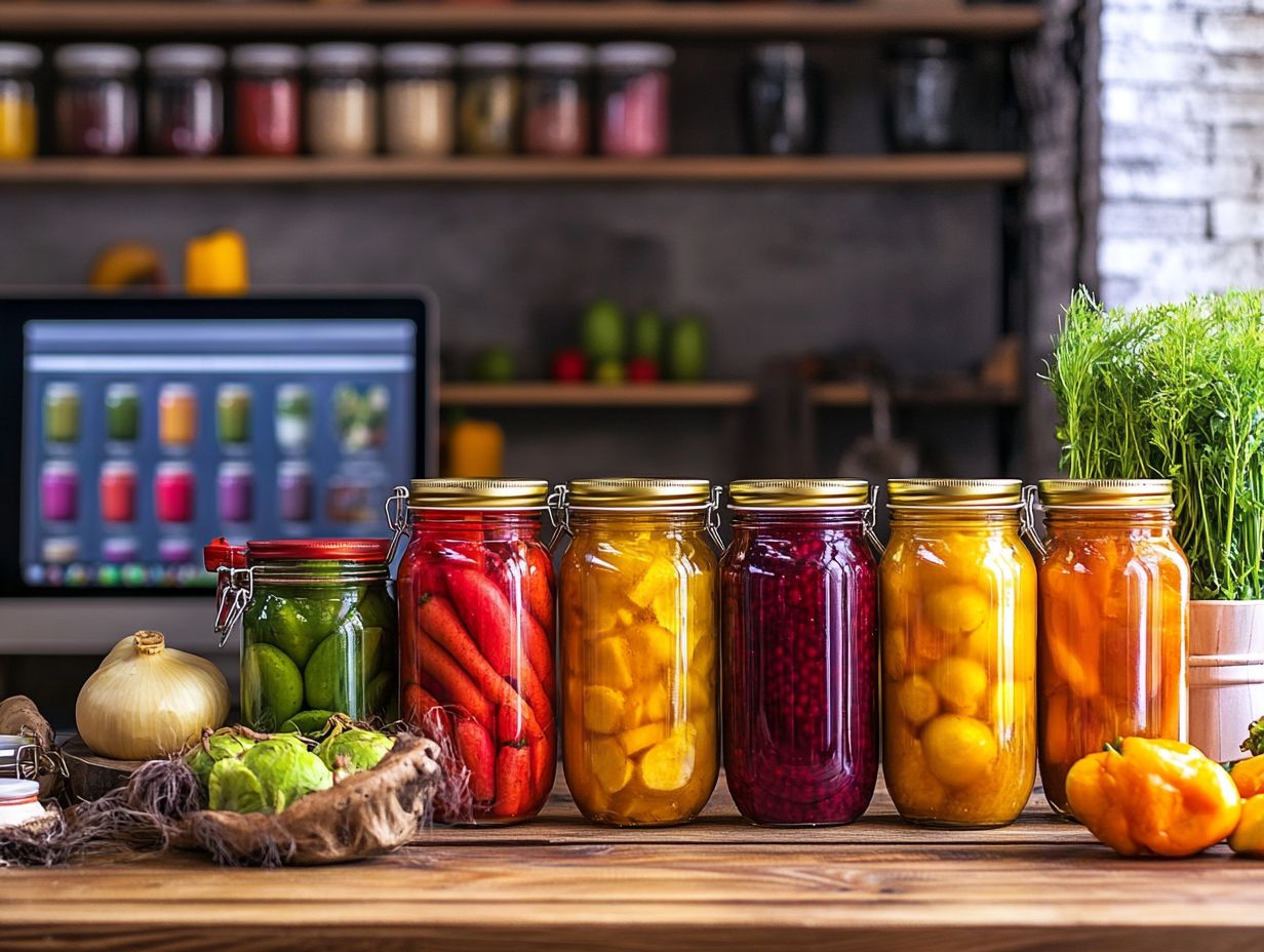 Neighbors sharing canning tips and recipes