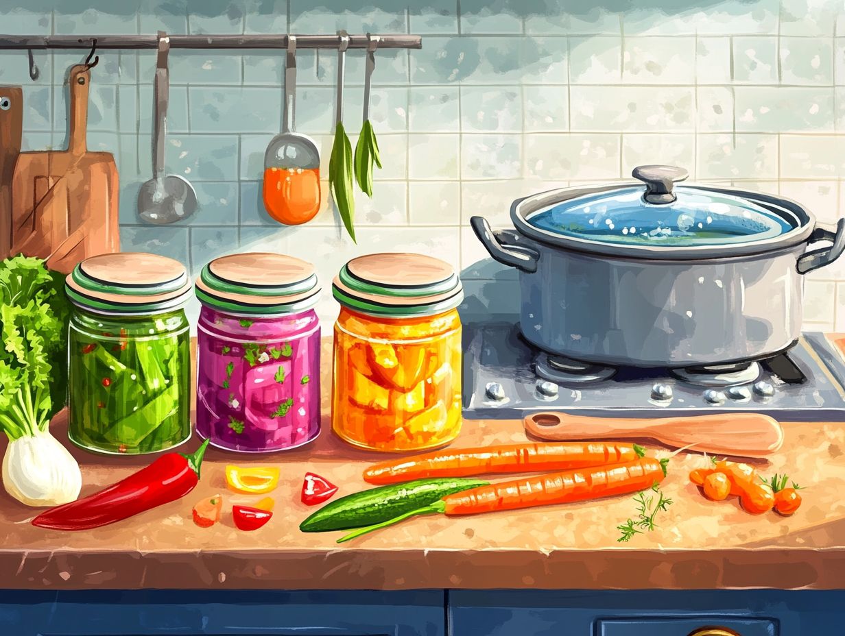 Best practices for canning soups and broths