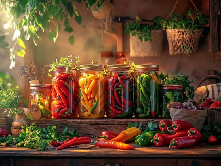 Best Recipes for Canning Hot Peppers