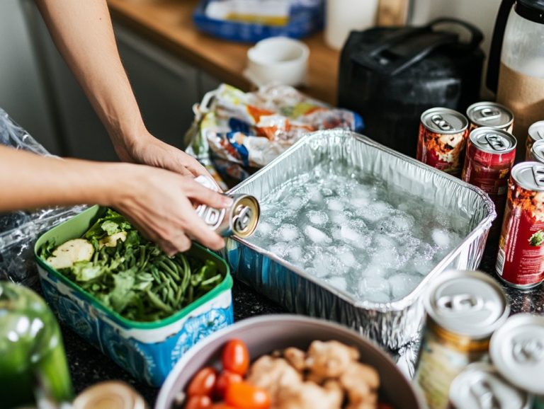 Best Ways to Cool Down Canned Foods