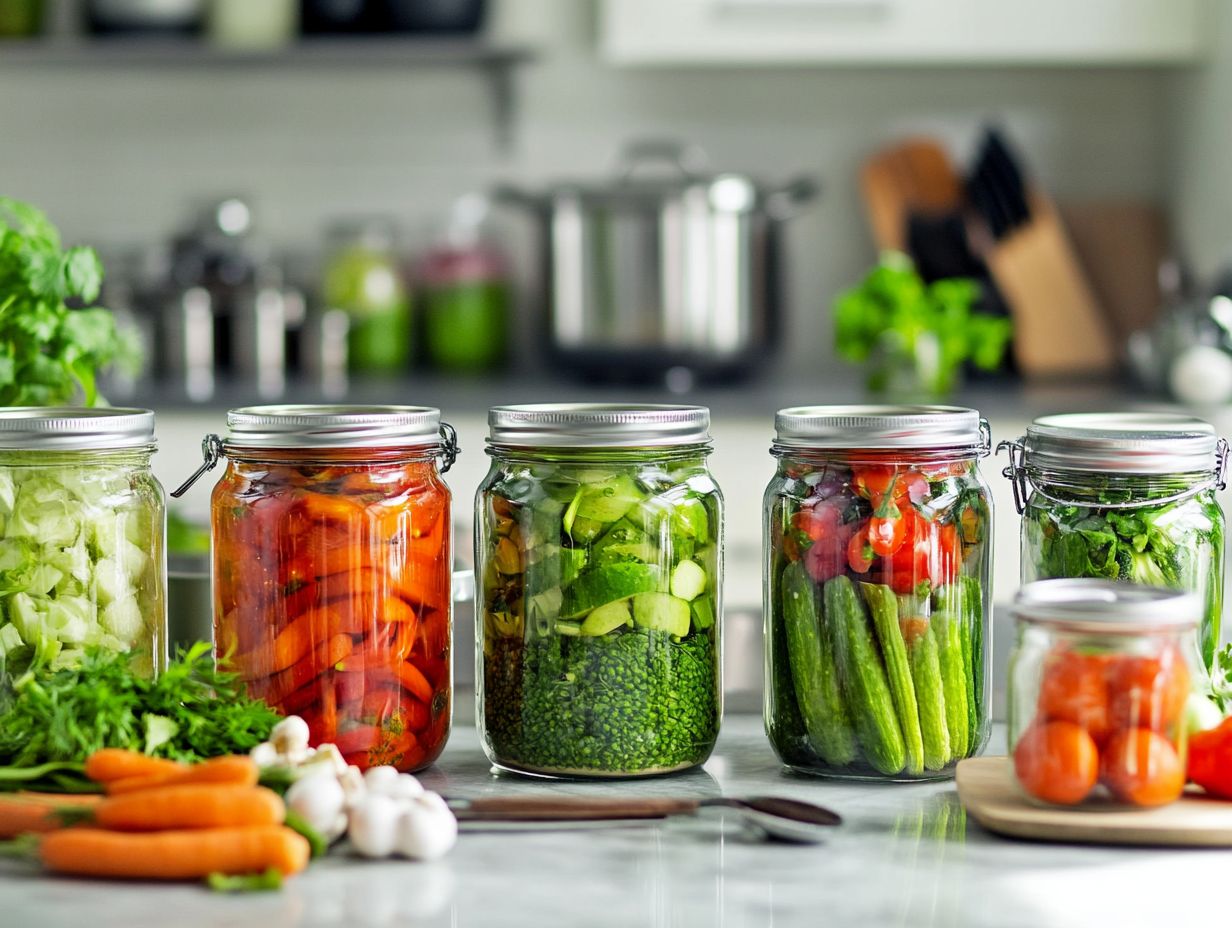 Benefits of canning with glass containers