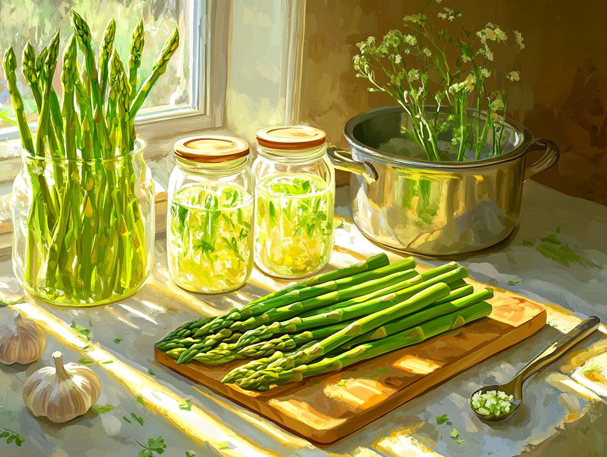 Storing and Using Canned Asparagus