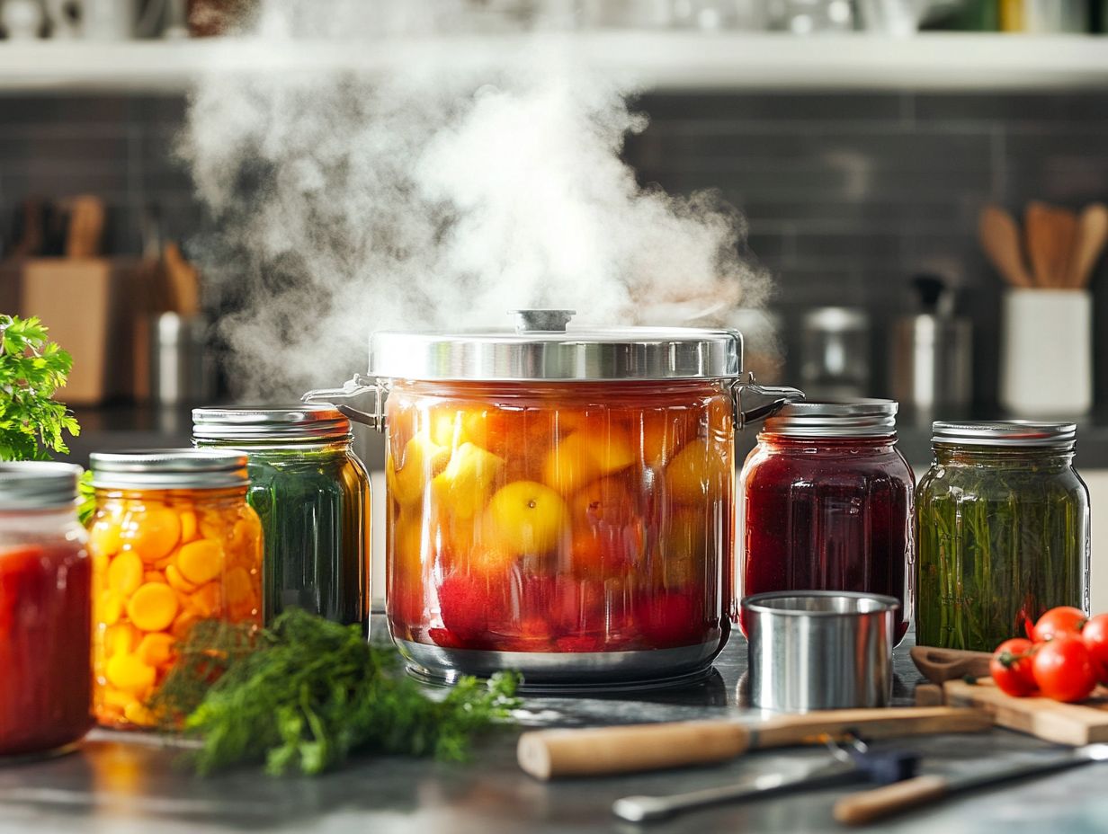 A visual guide to pressure canning basics.