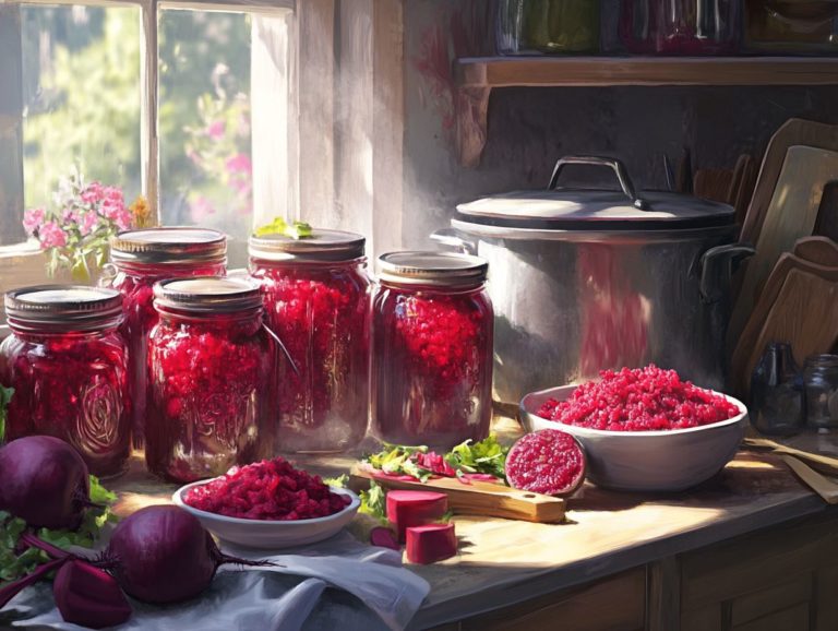 Canning Beet Relish: A Simple Guide