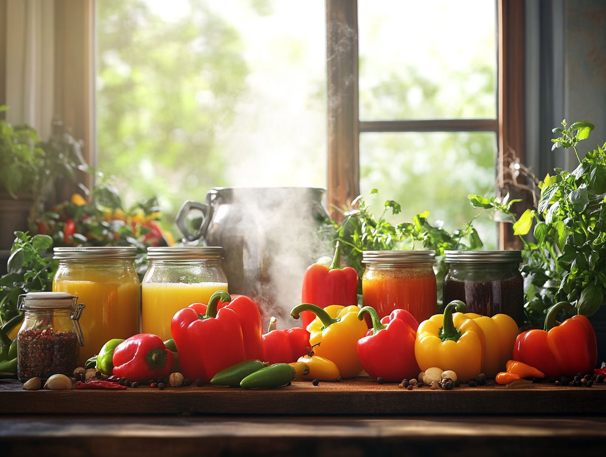 Proper Storage Techniques for Canned Peppers