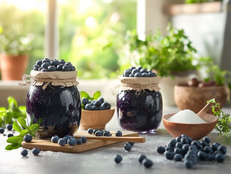 Canning Blueberry Preserves: A Simple Recipe