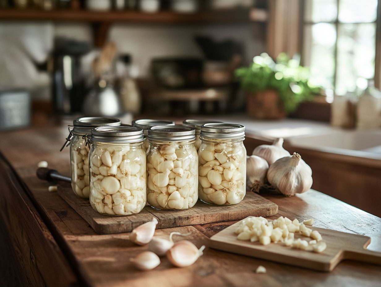 Recipes for Canning Garlic