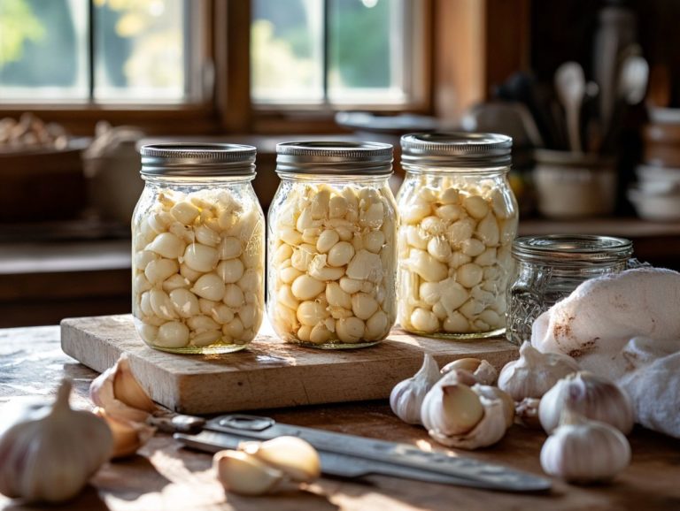 Canning Garlic: Recipes and Techniques