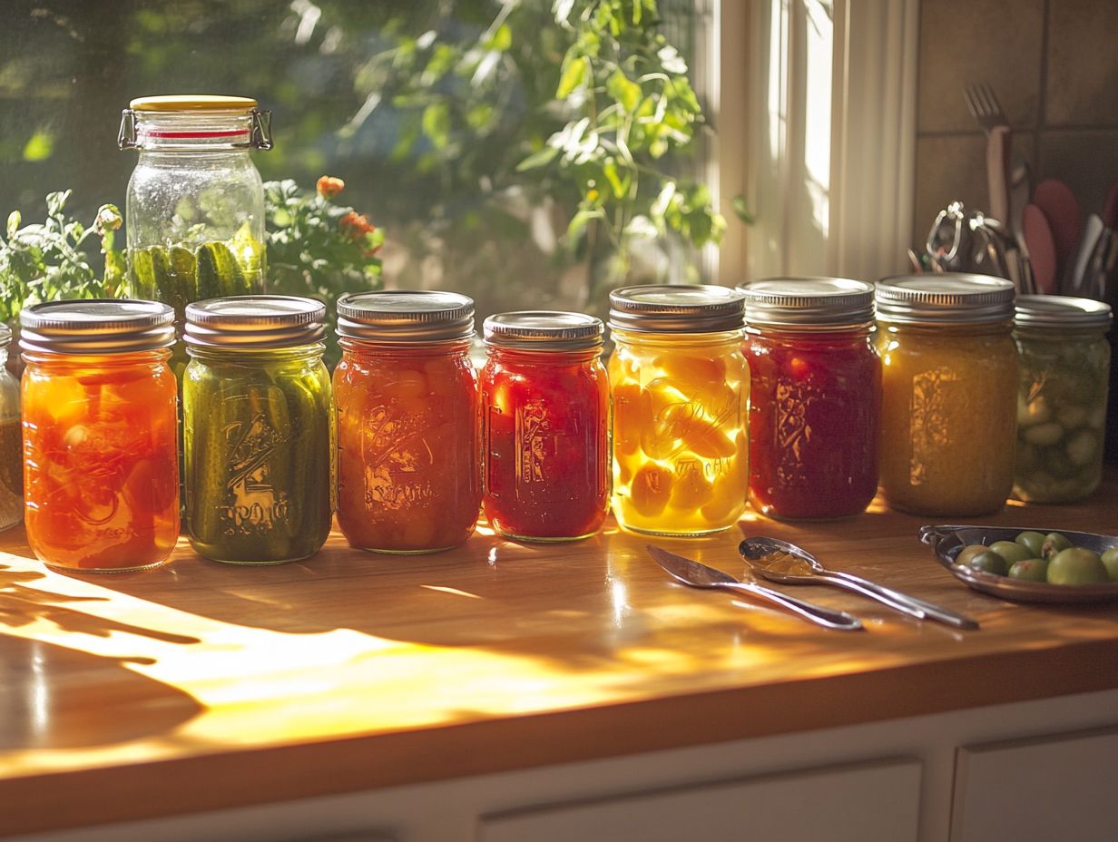 Proper Techniques for Canning High-Acid Foods