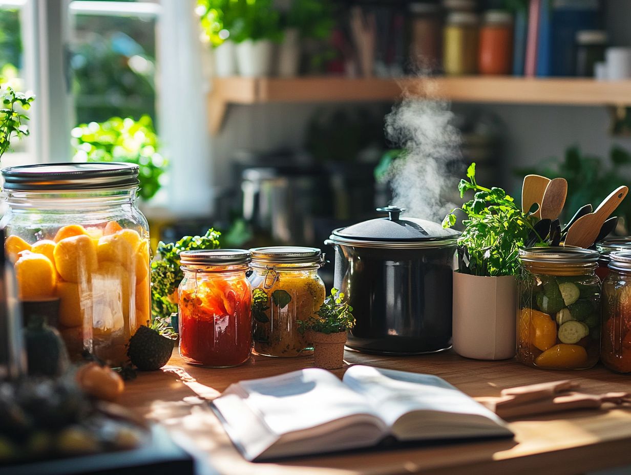 Preparing Jars and Lids