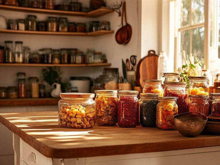 Canning Techniques for Dried Foods