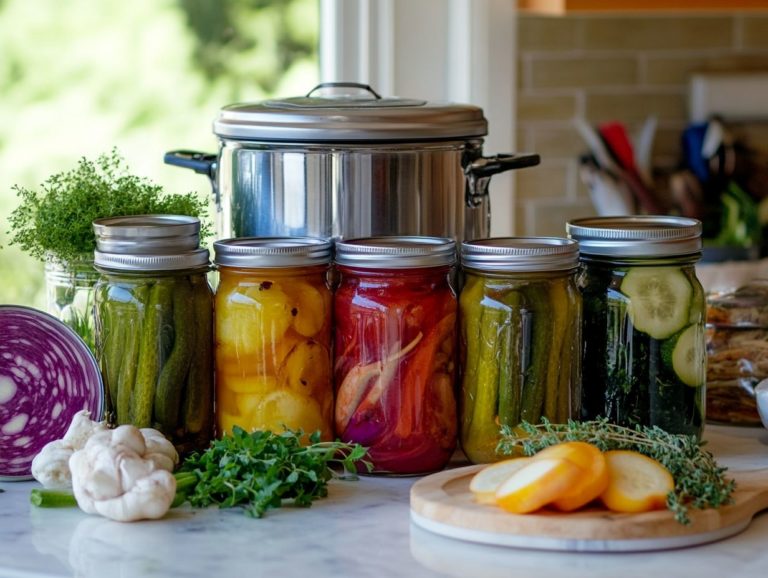 Canning Techniques for Pickling Vegetables