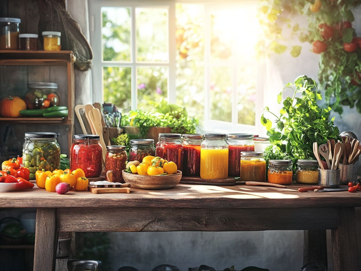 What are the benefits of canning seasonal foods?