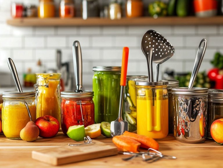 Canning Utensils: A Complete List for Beginners