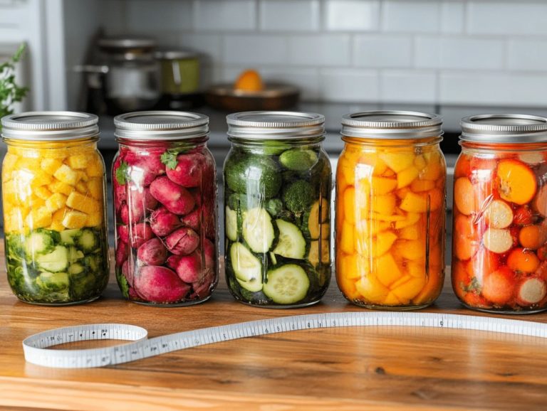 Choosing the Right Size Canning Jars for Recipes