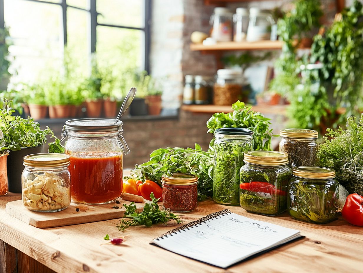 Checklist for Successful Canning