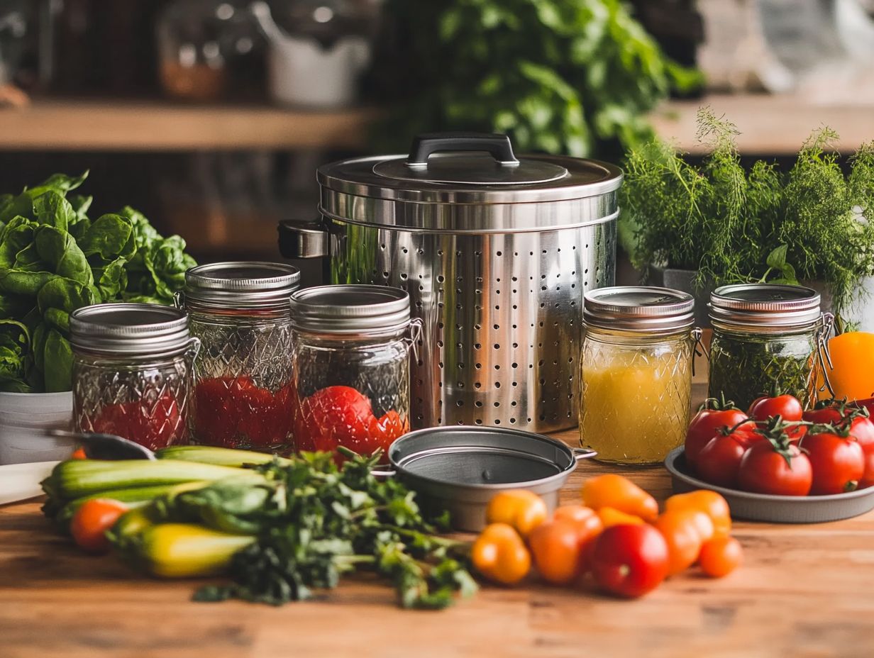 Why is it important to have essential canning equipment?