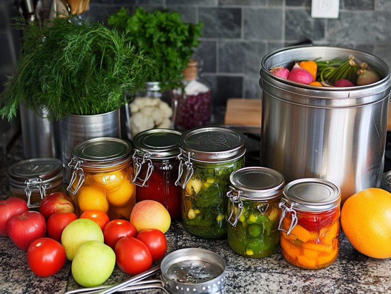 Essential Tools for Efficient Canning