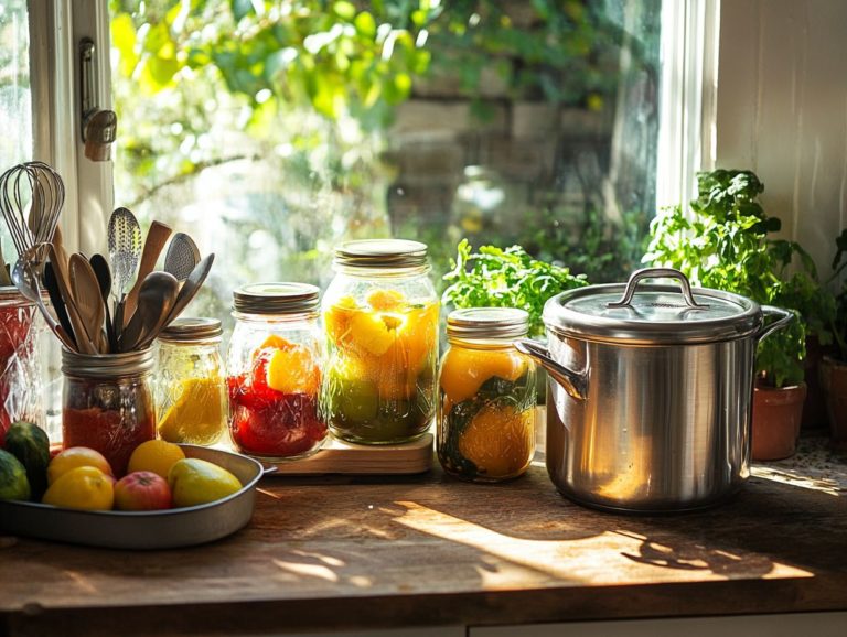 Essential Tools for Water Bath Canning Success