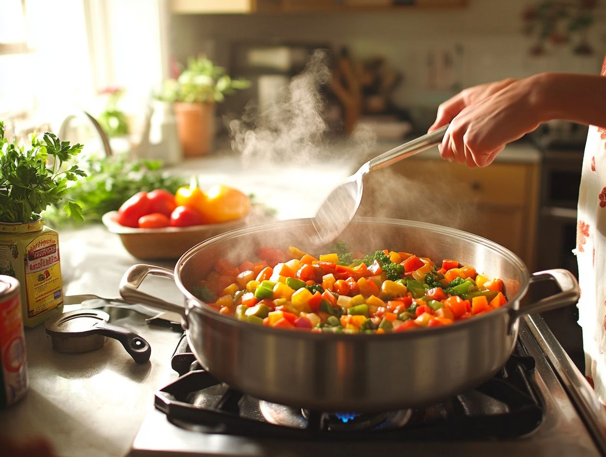 What causes canned vegetables to be undercooked?