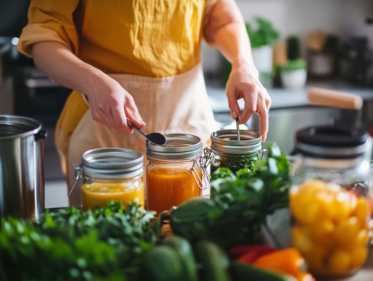 What temperatures should I avoid when canning foods?