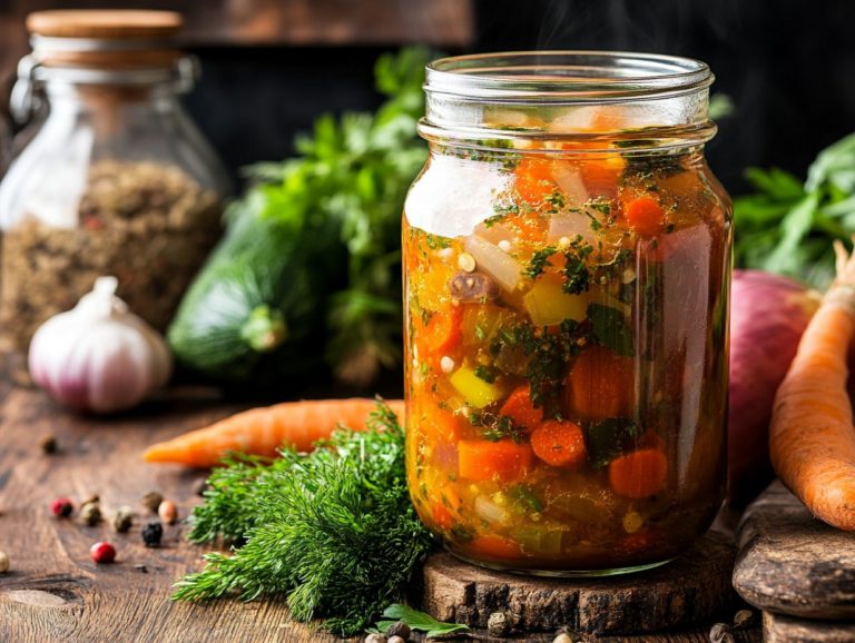 Homemade Canned Veggie Soup: A Must-Try