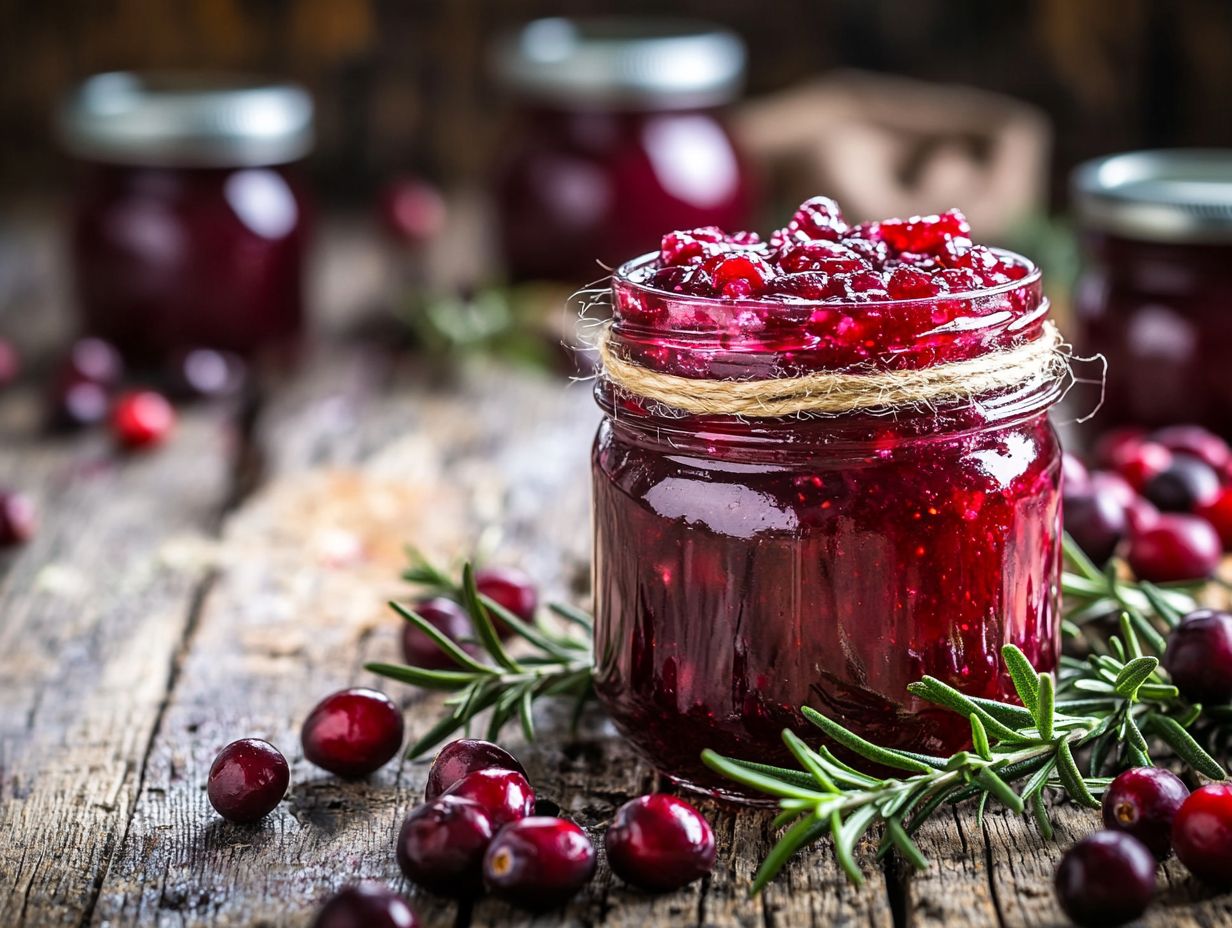 A guide to successful canning techniques for homemade cranberry sauce