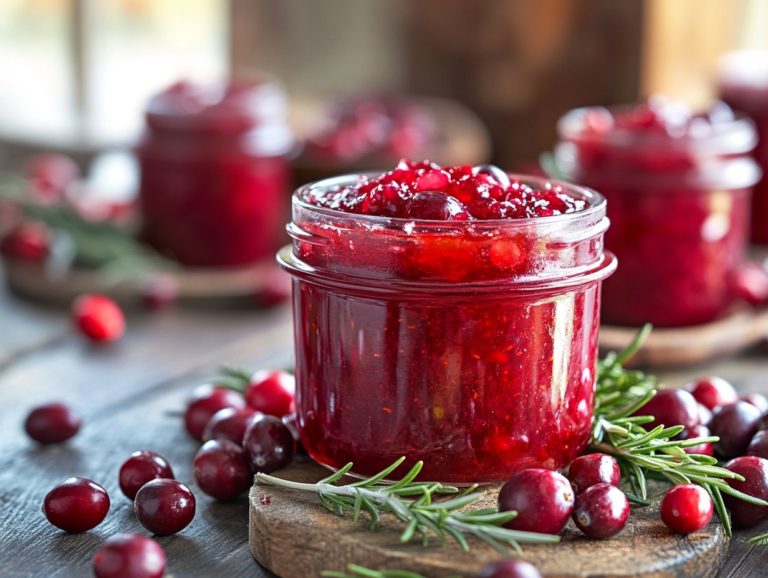 Homemade Cranberry Sauce: Canning Tips