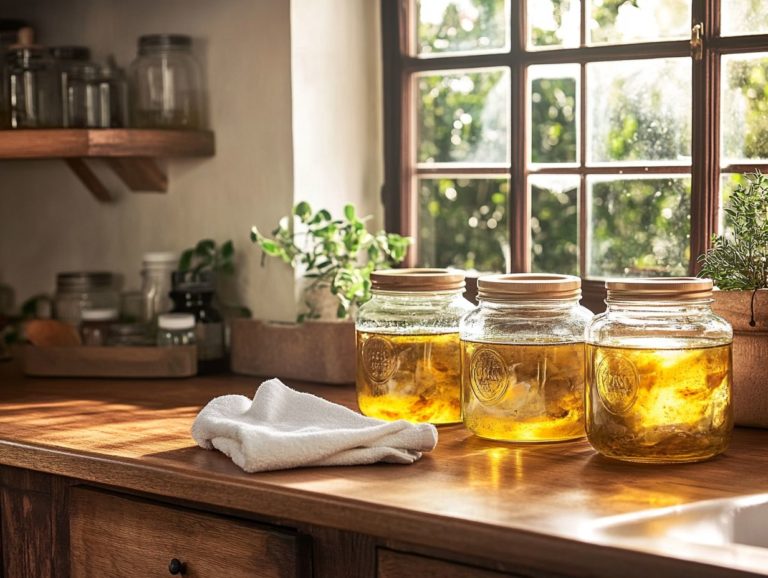 How to Address Stained Canning Jars