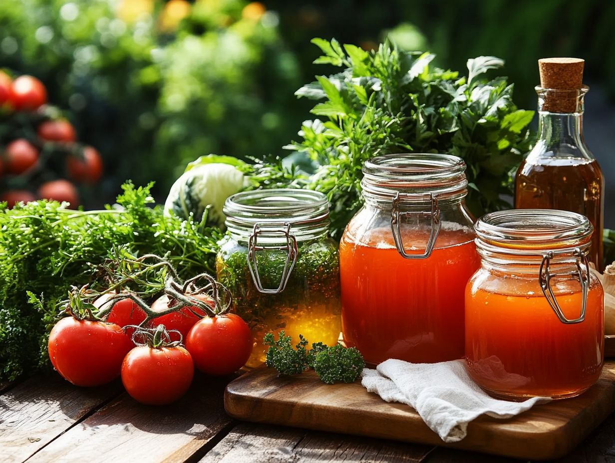 Illustration comparing different materials for canning jars.