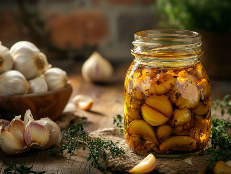 How to Can Garlic Confit for Flavor