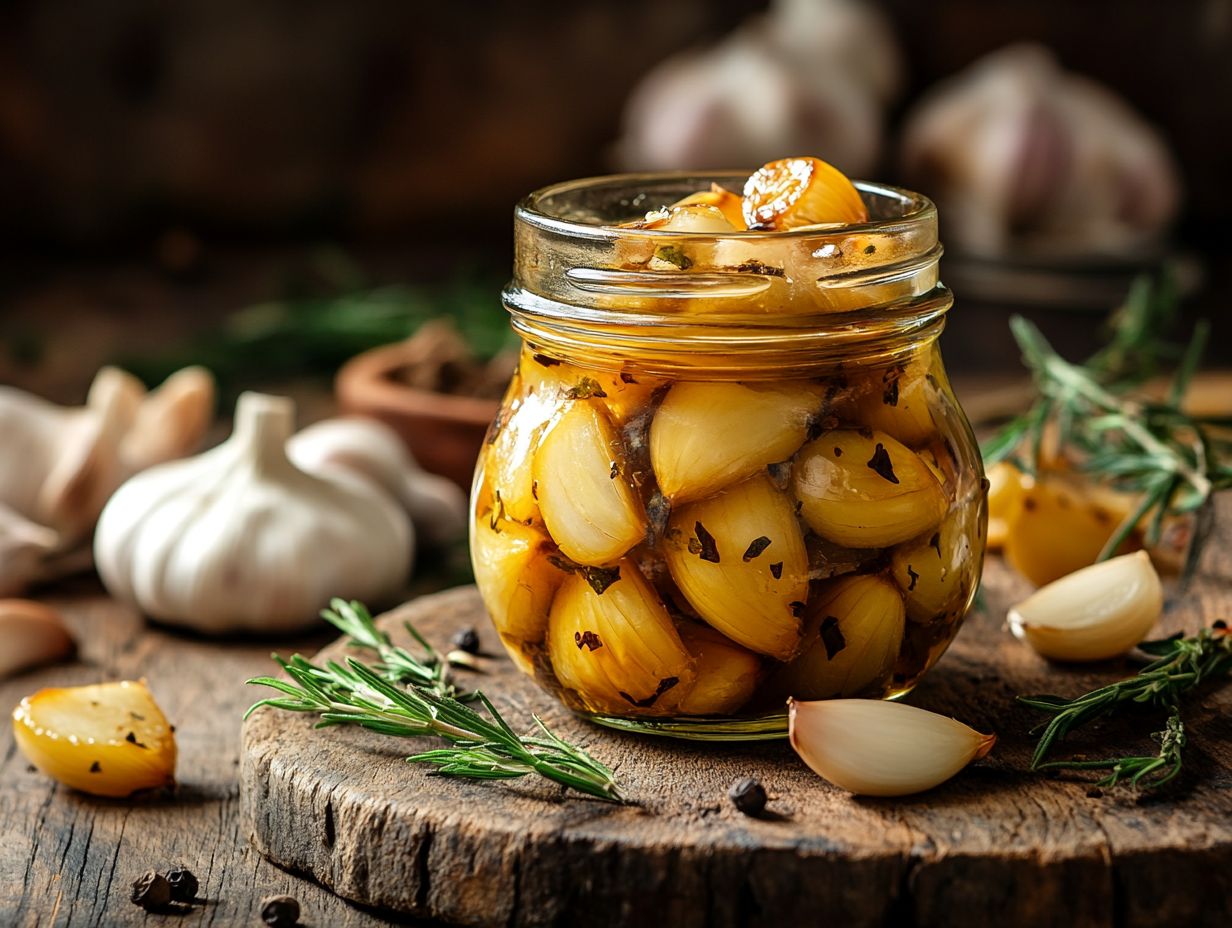 Preserving Fresh Garlic Flavor