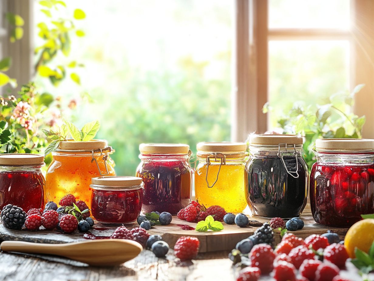 An overview of frequently asked questions about canning jams and jellies.