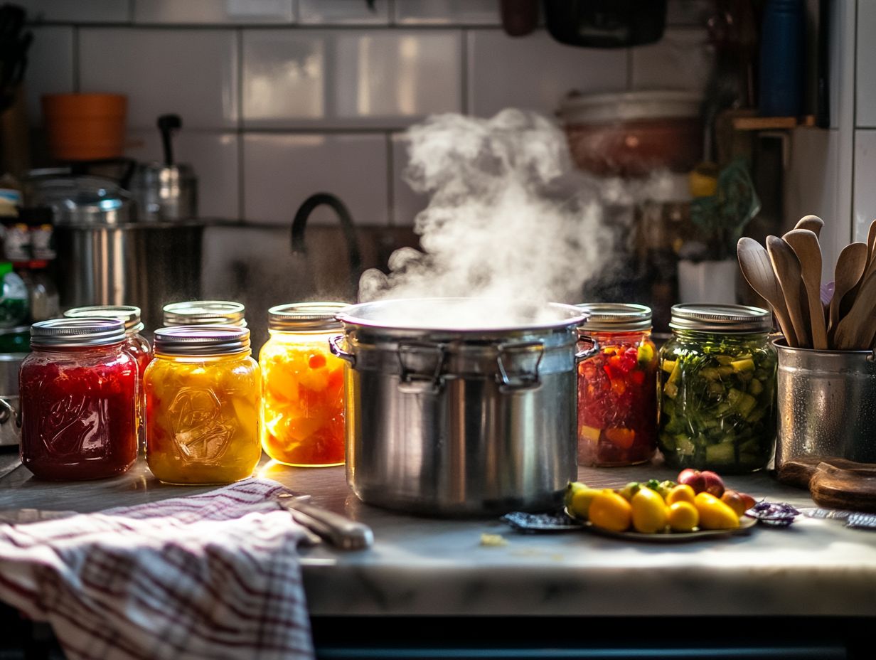 Key takeaways about home canning using a boiling water bath