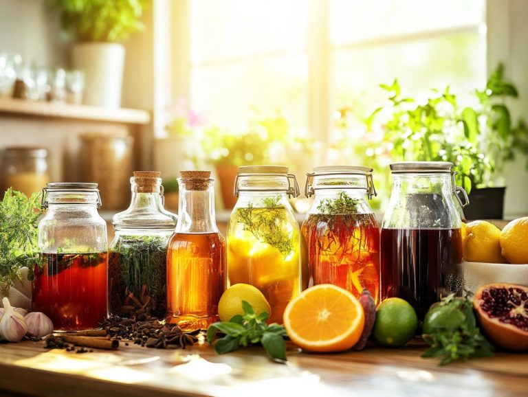 How to Create Flavored Vinegars for Canning