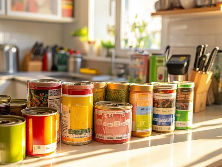 How to Easily Label Canned Goods?