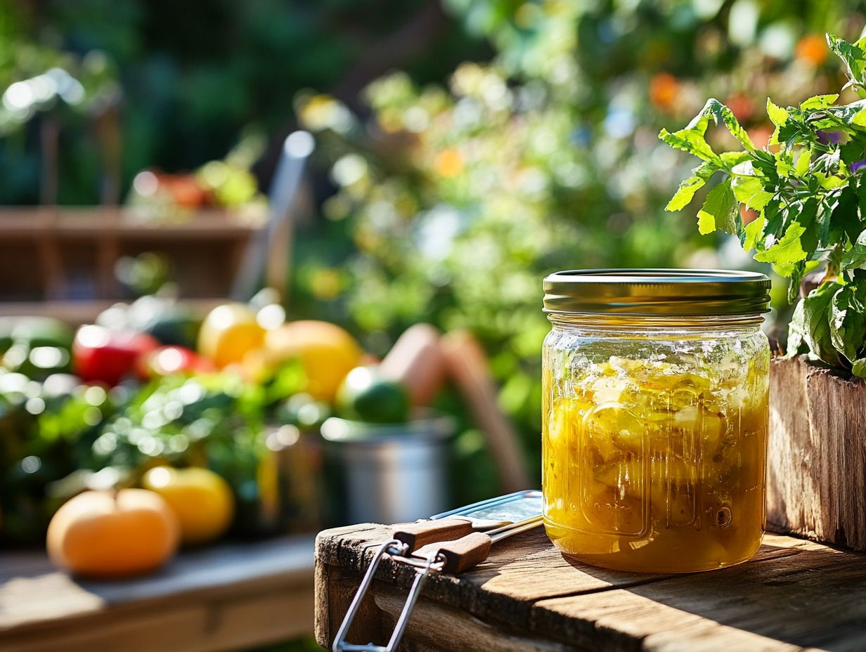 What are some signs of a poorly sealed canning jar?