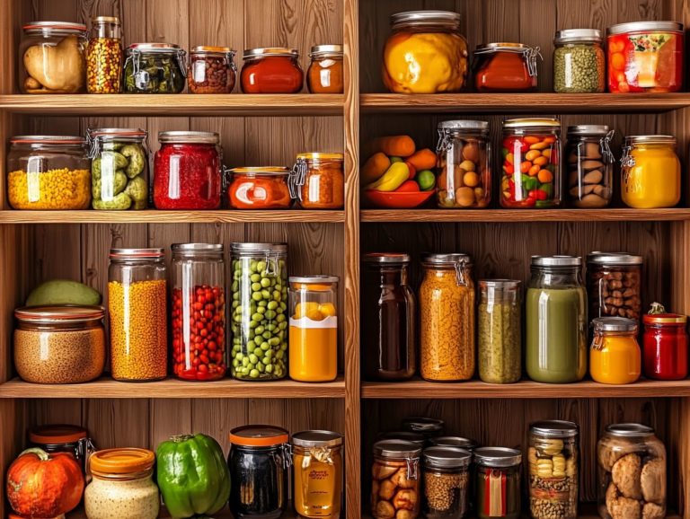 How to Keep Canned Goods Organized?